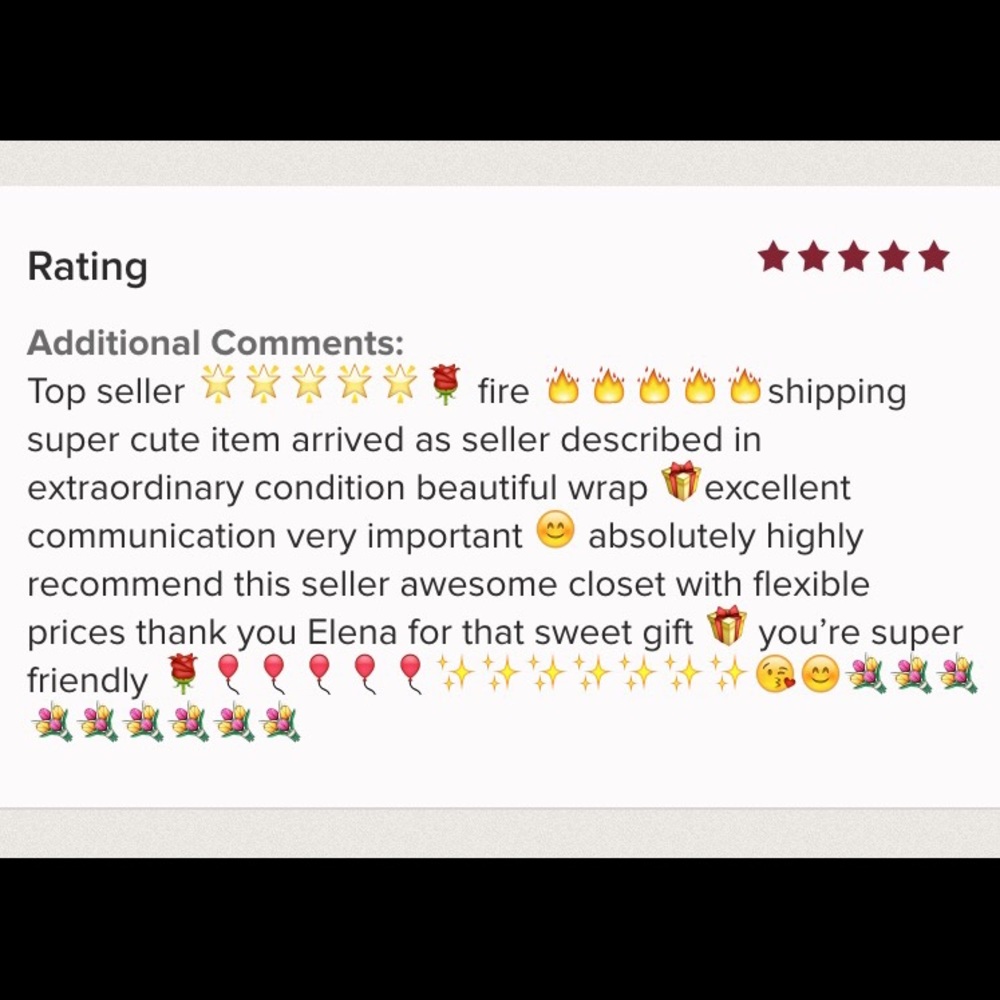 Amazing buyer💕